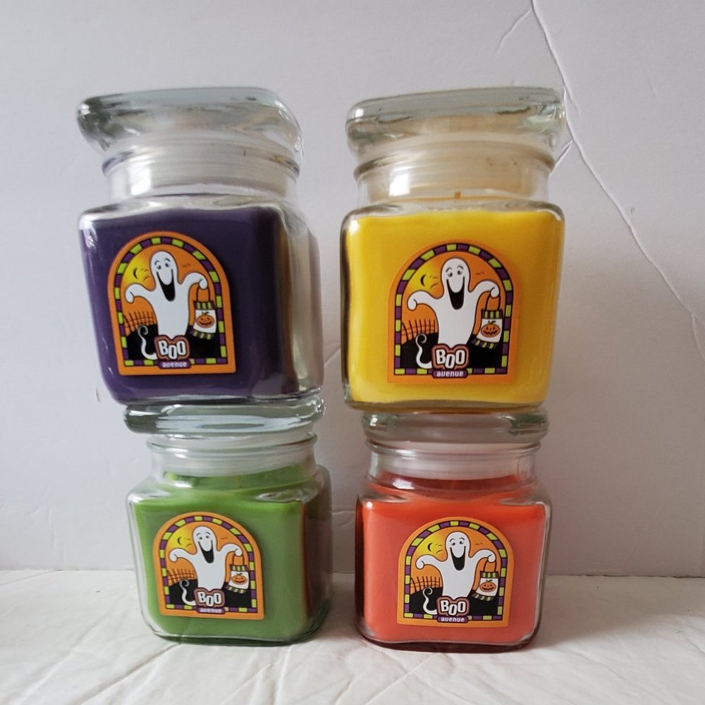 Halloween Scented Jar Candles